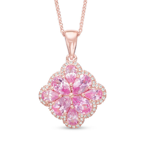 アクセサリー rose Diamond Accent Layered Crossover Ring in 10K Rose Gold | Zales