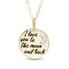 Thumbnail Image 1 of 10KY BLK ENAMEL LOVE