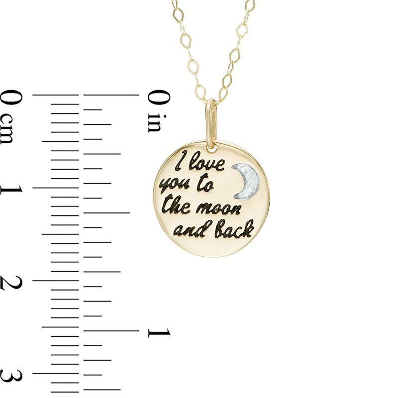 Main Image 2 of 10KY BLK ENAMEL LOVE