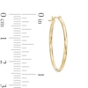 Thumbnail Image 2 of 25mm Hoop Earrings in 14K Gold