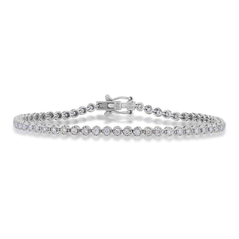 Diamond Tennis Bracelet in 14k White Gold (1 ct. tw.)