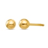 Thumbnail Image 1 of 3.0mm Ball Stud Earrings in 14K Gold
