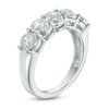 Thumbnail Image 2 of 1 CT. T.W. Diamond Five Stone Anniversary Band in 10K White Gold