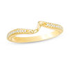 Thumbnail Image 0 of Ever Us™ 1/8 CT. T.W. Diamond Contour Band in 14K Gold