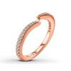 Thumbnail Image 1 of Ever Us™ 1/5 CT. T.W. Diamond Contour Band in 14K Rose Gold