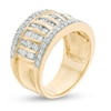 Thumbnail Image 1 of 1 CT. T.W. Diamond Column Ring in 10K Gold