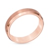 Thumbnail Image 1 of Men's 5.0mm Comfort Fit Rose Tungsten Wedding Band - Size 10