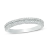 Thumbnail Image 0 of 1/10 CT. T.W. Diamond Two Row Anniversary Band in Sterling Silver