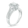 Thumbnail Image 1 of Celebration Ideal 1-1/2 CT. T.W. Diamond Octagonal Frame Engagement Ring in 14K White Gold (I/I1)