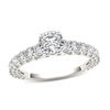 Thumbnail Image 1 of 1 CT. T.W. Diamond Engagement Ring in 14K White Gold