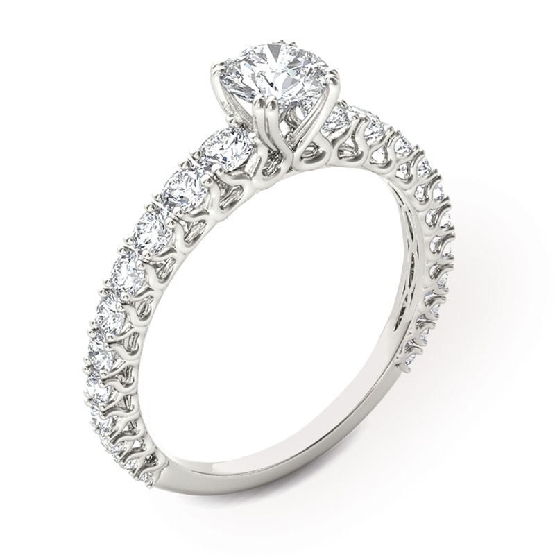 Main Image 2 of 1 CT. T.W. Diamond Engagement Ring in 14K White Gold