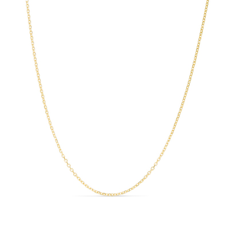 Main Image 1 of Men's 1.5mm Cable Chain Necklace in 14K Gold - 30"