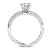 Thumbnail Image 3 of 3/4 CT. T.W. Diamond Vintage-Style Engagement Ring in 14K White Gold