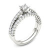 Thumbnail Image 1 of 1 CT. T.W. Princess-Cut Diamond Bridal Set in 14K White Gold