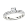 Thumbnail Image 0 of 3/4 CT. T.W. Diamond Bridal Set in 14K White Gold
