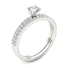 Thumbnail Image 1 of 3/4 CT. T.W. Diamond Bridal Set in 14K White Gold