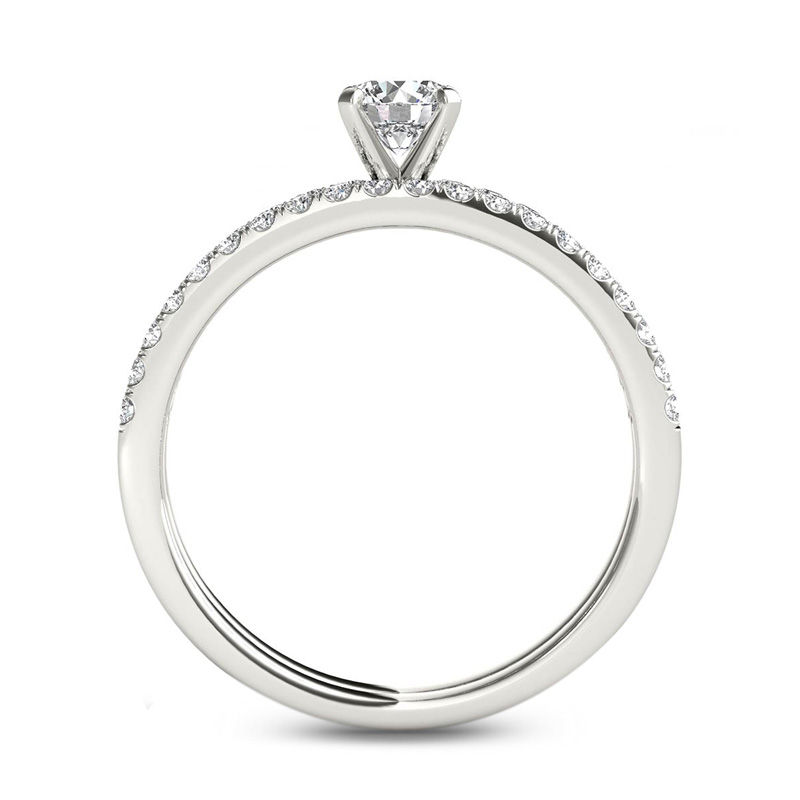 3/4 CT. T.W. Diamond Bridal Set in 14K White Gold