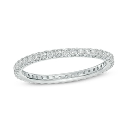 1/2 CT. T.W. Diamond Eternity Band in 14K White Gold