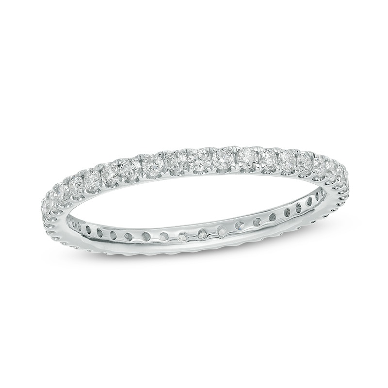 1/2 CT. T.W. Diamond Eternity Band in 14K White Gold