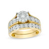 Thumbnail Image 0 of 1/2 CT. T.W. Diamond Frame Bridal Set in 10K Gold