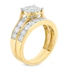 Thumbnail Image 1 of 1/2 CT. T.W. Diamond Frame Bridal Set in 10K Gold