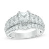 Thumbnail Image 1 of 3 CT. T.W. Princess-Cut Diamond Engagement Ring in 14K White Gold