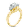 Thumbnail Image 1 of 1/2 CT. T.W. Diamond Past Present Future® Engagement Ring in 10K Gold