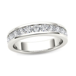 1 CT. T.W. Diamond Wedding Band in 14K White Gold
