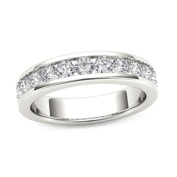 White gold diamond wedding band discount