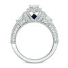 Thumbnail Image 2 of Vera Wang Love Collection 1-1/5 CT. T.W. Pear-Shaped Diamond Frame Engagement Ring in 14K White Gold