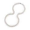 Thumbnail Image 0 of 8.0 - 8.5mm Cultured Akoya Pearl Strand Necklace with 14K White Gold Clasp