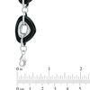 Thumbnail Image 2 of Onyx Bracelet in Sterling Silver - 9.5"