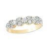 Thumbnail Image 1 of 1 CT. T.W. Diamond Alternating Anniversary Band in 10K Gold