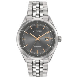 Men's Citizen Eco-Drive® Sapphire Watch with Grey Dial (Model: BM7251-53H)