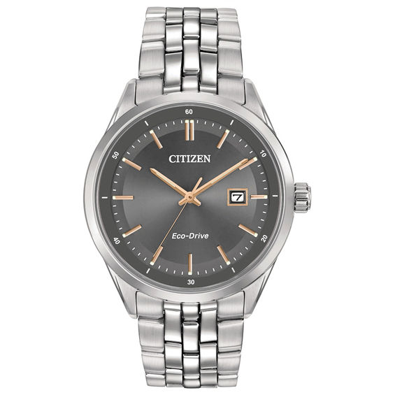 ③mo_oto_oko_onページ Men's Citizen Eco-Drive® Sapphire Watch with Grey Dial (Model