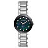 Ladies' Bulova Diamond Accent Watch with Black Mother-of-Pearl Dial (Model: 96P172)
