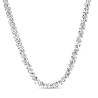 Zales diamond cuban store link chain