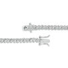 Thumbnail Image 3 of 1 CT. T.W. Diamond Tennis Necklace in Sterling Silver - 17"