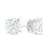 Thumbnail Image 1 of 3 CT. T.W. Diamond Solitaire Stud Earrings in 14K White Gold