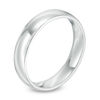 Thumbnail Image 2 of 4.0mm Comfort Fit Wedding Band in Platinum