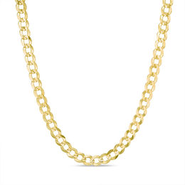 Men's 4.7mm Curb Chain Necklace in 14K Gold - 24&quot;