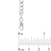 Thumbnail Image 2 of Men's 4.7mm Curb Chain Necklace in Solid 14K White Gold - 24"