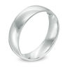Thumbnail Image 1 of Men's 6.0mm Comfort Fit Wedding Band in Platinum