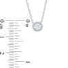 Thumbnail Image 1 of 1/4 CT. Diamond Solitaire Pendant in 10K White Gold