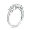 Thumbnail Image 2 of 1/4 CT. T.W. Princess-Cut Diamond Five Stone Anniversary Band in 10K White Gold