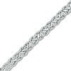 Thumbnail Image 1 of 8.15mm Byzantine Chain Bracelet in Sterling Silver - 7.5"