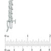 Thumbnail Image 2 of 1-1/2 CT. T.W. Diamond "S" Tennis Bracelet in Sterling Silver