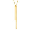 Thumbnail Image 1 of Made in Italy Double Linear Bar Pendant in 14K Gold