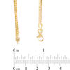 Thumbnail Image 2 of Made in Italy Herringbone Chain Necklace in 14K Gold - 18"