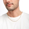 Thumbnail Image 2 of Made in Italy 3.8mm Sparkle Rope Chain Necklace in 14K Gold - 18"